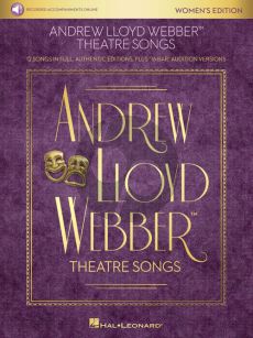 Lloyd Webber Theatre Songs – Women's Edition (12 Songs in Full, Authentic Editions, Plus “16-Bar” Audition Versions) (Book with Audio online)