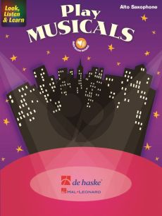 Look, Listen & Learn - Play Musicals Alto Saxophone (Book with Audio online) (Markus Schenk)