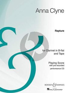 Clyne Rapture for Clarinet in B flat and Tape (Bk-Cd)