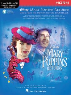 Shaiman Mary Poppins Returns for Horn (Hal Leonard Instrumental Play-Along) (Book with Audio online)