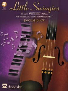 Johow Little Swingies Violin and Piano (16 easy 'swinging' pieces) (Book with Audio online)