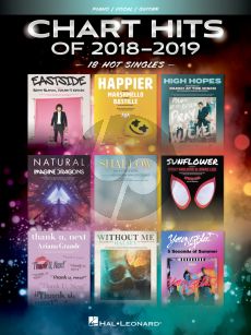 Chart Hits Of 2018-2019 Piano-Vocal-Guitar