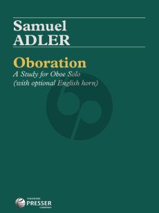 Adler Oboration (Study) for Oboe Solo (with optional Englisch Horn)