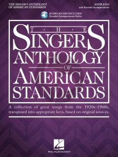 The Singer's Anthology of American Standards Soprano (Book with Audio online) (Richard Walters)