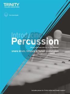 Introducing Percussion (Pieces, exercises and tips for the beginner) (Book with Audio online)