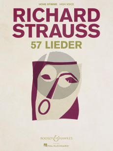 Strauss 57 Lieder High Voice and Piano