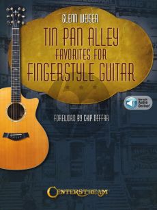 Weiser Tin Pan Alley Favorites for Fingerstyle Guitar (Book with Audio online)