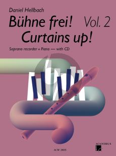 Hellbach Curtains UP! Vol.2 for Soprano Recorder and Piano Bk-CD