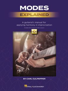 Culpepper Modes Explained Guitar (A Guitarist's Manual for Applying Harmony in Improvisation) (Book with Video online)