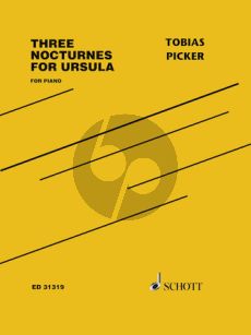 Picker Three Nocturnes for Ursula Piano solo