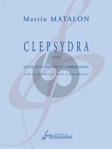 Matalon Clepsydra - Etude for Xylophone and Vibraphone