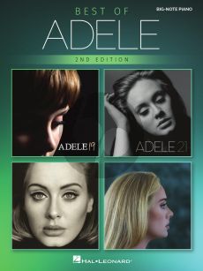 Best of Adele Big Note Piano (2nd edition)