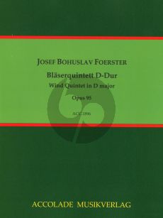 Foerster Quintett D-dur Op. 95 Flöte, Oboe, Klarinette, Fagott, Horn (Part./Stimmen) (Bodo Koenigsbeck)