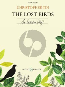 Tin The Lost Birds (An Extinction Elegy) SSAATTBB Vocal Score