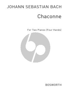 Bach Chaconne for 2 Pianos 4 Hands (arranged by Henry Coleman)