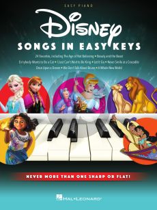 Disney Songs in Easy Keys for Easy Piano