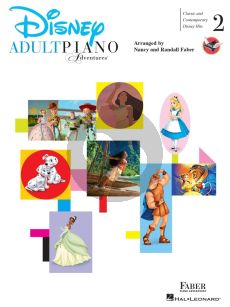 Faber Adult Piano Adventures – Disney Book 2 (Classic and Contemporary Disney Hits)