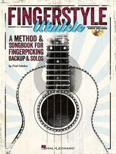 Sokolow Fingerstyle Ukulele Book with Audio (Method and Songbook for Fingerpicking Backup and Solos)