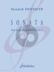 Hofmeyr Sonata for Flute and Piano