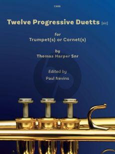 Harper Twelve Progressive Duets for Trumpets or Cornets (Edited by Paul Nevins) (Grades 7–8+)