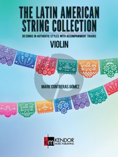Gomez The Latin American String Collection Violin (Book with Audio online)