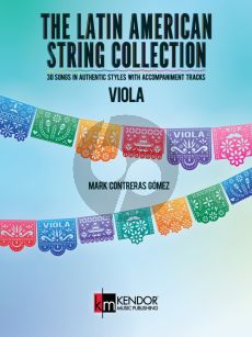 Gomez The Latin American String Collection Viola (Book with Audio online)