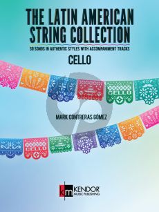 Gomez The Latin American String Collection Cello (Book with Audio online)