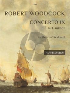 Woodcock Flute Concerto No.9 in E minor for Flute and Piano (Grades 4 - 5)