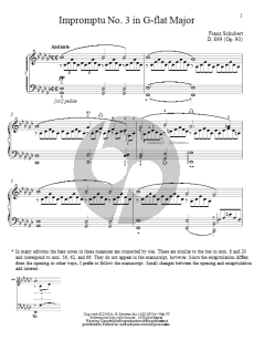 Impromptu No. 3 In G-Flat Major