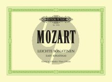 Mozart Easy Sonatinas /Leichte Sonatinen for Piano 4 Hands (Bearbeitet von Kurt Herrmann)