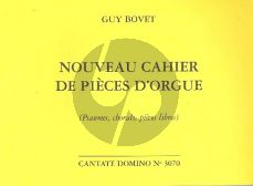 Nouveau Cahier de Pieces d'Orgue