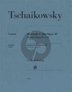 Tchaikovsky Serenade in C major op. 48 for String Orchestra Full score