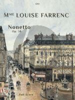 Farrenc Nonetto Op.38 for Flute, Oboe, Clarinet in Bb, Bassoon, Horn in Eb/C, (Horn in F alternative), Violin, Viola, Cello and Double Bass. Score (Grade 8)