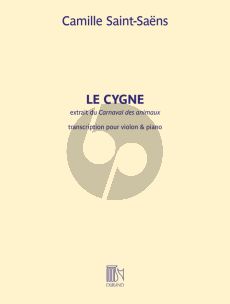 Saint-Saens Le Cygne pour Violon et Piano (extrait du Carnaval des Animaux)