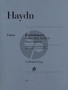 Haydn Concerto D-major Hob.XVIII:11 (Piano-Orch.) Piano Reduction