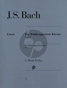 Bach Das Wohltemperierte Klavier Vol.1 BWV 846 - 869 (edited by E.G.Heinemann and fingering by Andras Schiff) (Henle-Urtext)