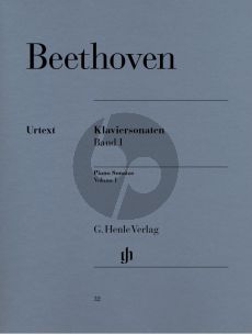 Beethoven Sonaten Vol.1 fur Klavier (Herausgeber Bertha Antonia Wallner - Fingersatz Conrad Hansen) (Henle-Urtext)