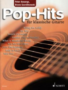 Album Pop Hits for Classical Guitar (edited by Peter Ansorge and Bruno Szordikowski)