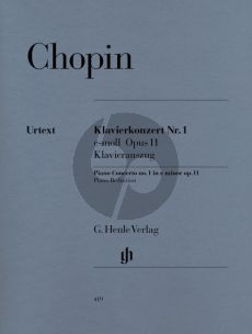 Chopin Konzert No.1 e-moll Op.11 Klavier und Orchester (edited by Ewald Zimmermann) (Klavierauszug) (Ewald Zimmermann)