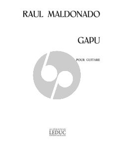 Maldonado Gapu pour Guitare