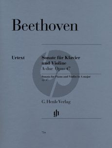 Beethoven Sonate A-dur Op.47 (Kreutzer Sonate Violine-Klavier