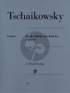 Tchaikovsky 6 Stucke Op.19 fur Klavier (Edited by Vajdman - Fingering Klaus Schilde) (Henle-Urtext)