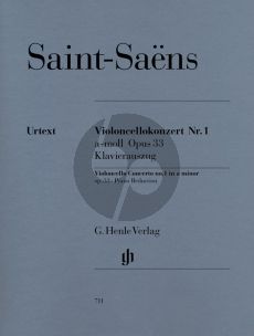 Saint-Saens Concerto No.1 a-minor Op.33 (Henle-Urtext)