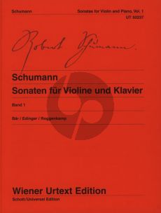 Schumann Sonaten Vol.1 (Op.105 - 121) Violine und Klavier (Bahr-Edinger- Roggenkamp)