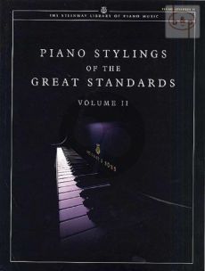 Piano Stylings of the Great Standards Vol.2 (edited by Edward Shanaphy)