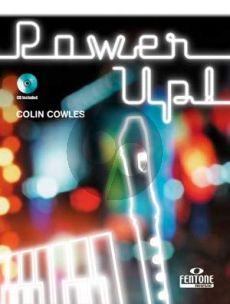 Cowles Power Up! Descant Recorder and Piano (Short Entertaining Pieces) (Bk-Cd)