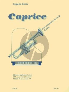 Bitsch Caprice pour Trompette et Piano