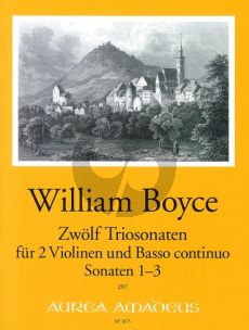 Boyce 12 Triosonaten Vol.1 No.1 - 3 2 Violinen und Bc (Part./Stimmen) (Harry Joelson)