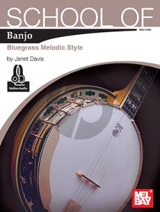 Davis School of Banjo (Bluegrass Melodic Style) (Book with Audio online)