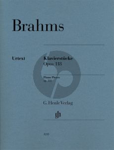 Brahms Klavierstucke Op.118 (Edited by Katrin Eich - Fingering by Andreas Boyde) (Henle-Urtext)